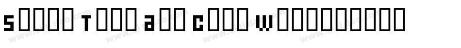 Small Talk Alt Caps Wide字体转换